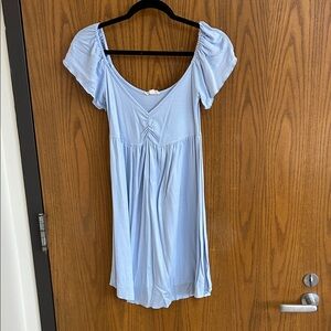 See You Monday Light Blue Dress